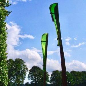 Glass environmental art