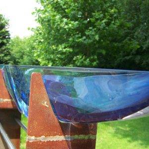 Glass environmental art