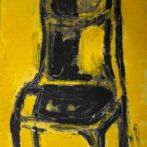 Chair - Etching on copperplate 2